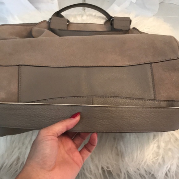 Vince Camuto Leather Tote Bag - Rosa - Picture 5 of 7